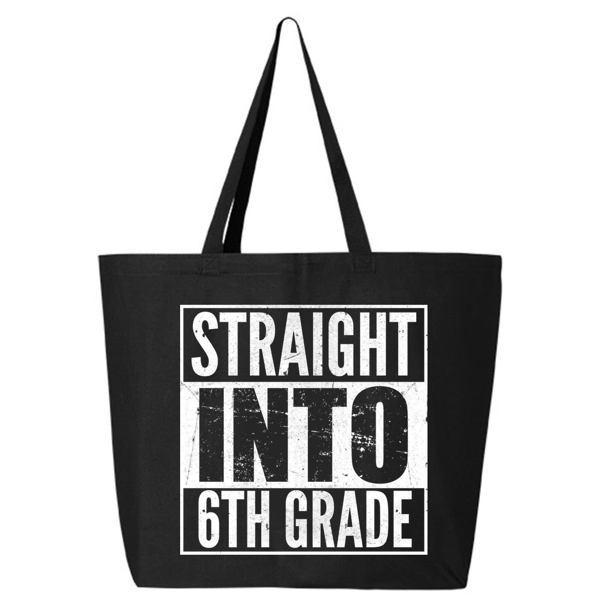 Straight Into 6th Grade 25L Jumbo Tote