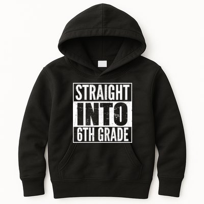 Straight Into 6th Grade Kids Hoodie