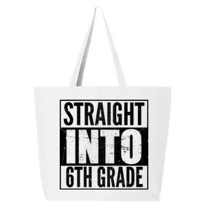 Straight Into 6th Grade 25L Jumbo Tote