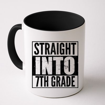Straight Into 7th Grade Mug