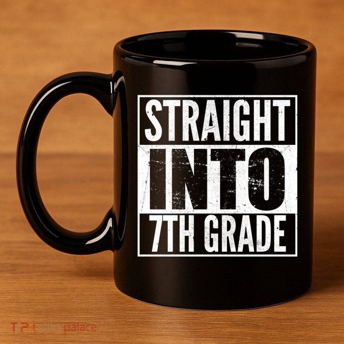 Straight Into 7th Grade 11oz C Handle Ceramic Mug