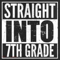 Straight Into 7th Grade 25L Jumbo Tote