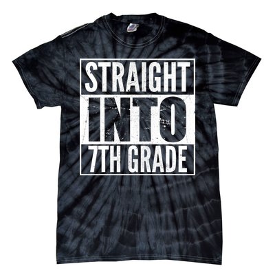 Straight Into 7th Grade Tie-Dye T-Shirt