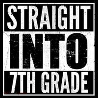 Straight Into 7th Grade Zip Tote Bag