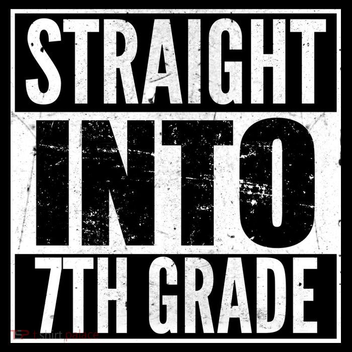 Straight Into 7th Grade Zip Tote Bag