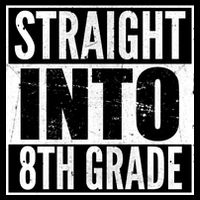 Straight Into 8th Grade Visor