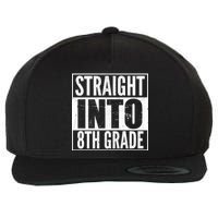 Straight Into 8th Grade Wool Snapback Cap