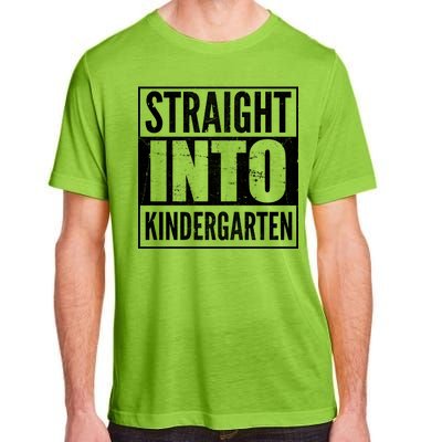 Straight Into Kindergarten Adult ChromaSoft Performance T-Shirt