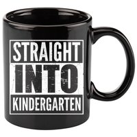 Straight Into Kindergarten 11oz C Handle Ceramic Mug