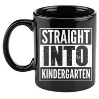 Straight Into Kindergarten 11oz C Handle Ceramic Mug