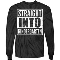 Straight Into Kindergarten Tie-Dye Long Sleeve Shirt