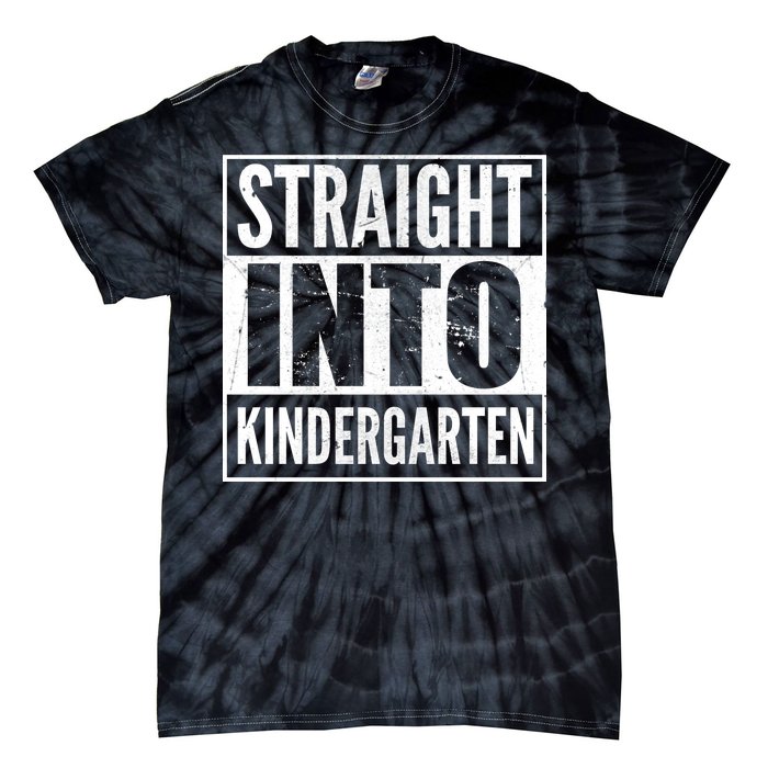 Straight Into Kindergarten Tie-Dye T-Shirt