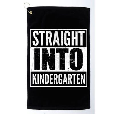 Straight Into Kindergarten Golf Towel
