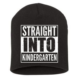 Straight Into Kindergarten Short Acrylic Beanie