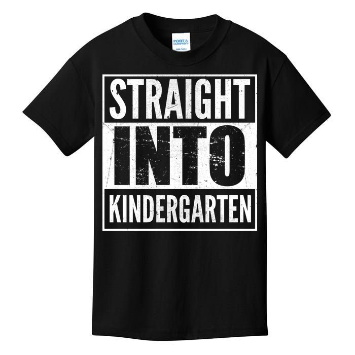 Straight Into Kindergarten Kids T-Shirt