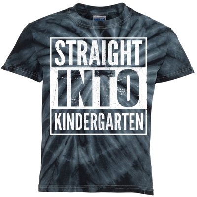 Straight Into Kindergarten Kids Tie-Dye T-Shirt