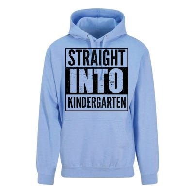 Straight Into Kindergarten Unisex Surf Hoodie