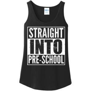 Straight Into Pre-School Ladies Essential Tank