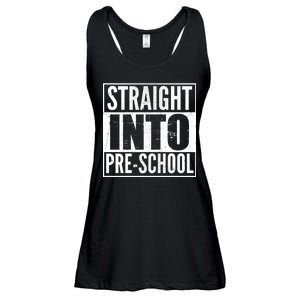 Straight Into Pre-School Ladies Essential Flowy Tank