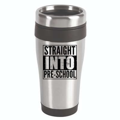Straight Into Pre-School 16oz Travel Tumbler