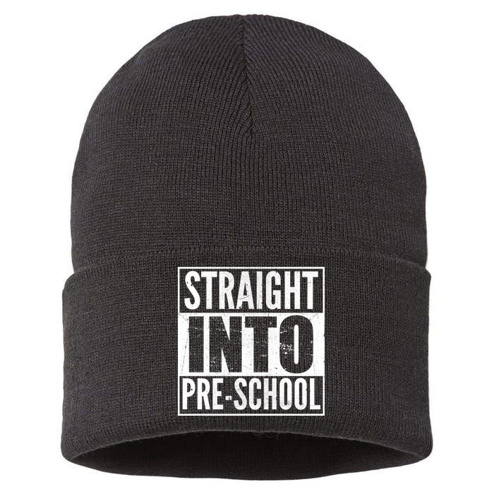 Straight Into Pre-School Sustainable Knit Beanie