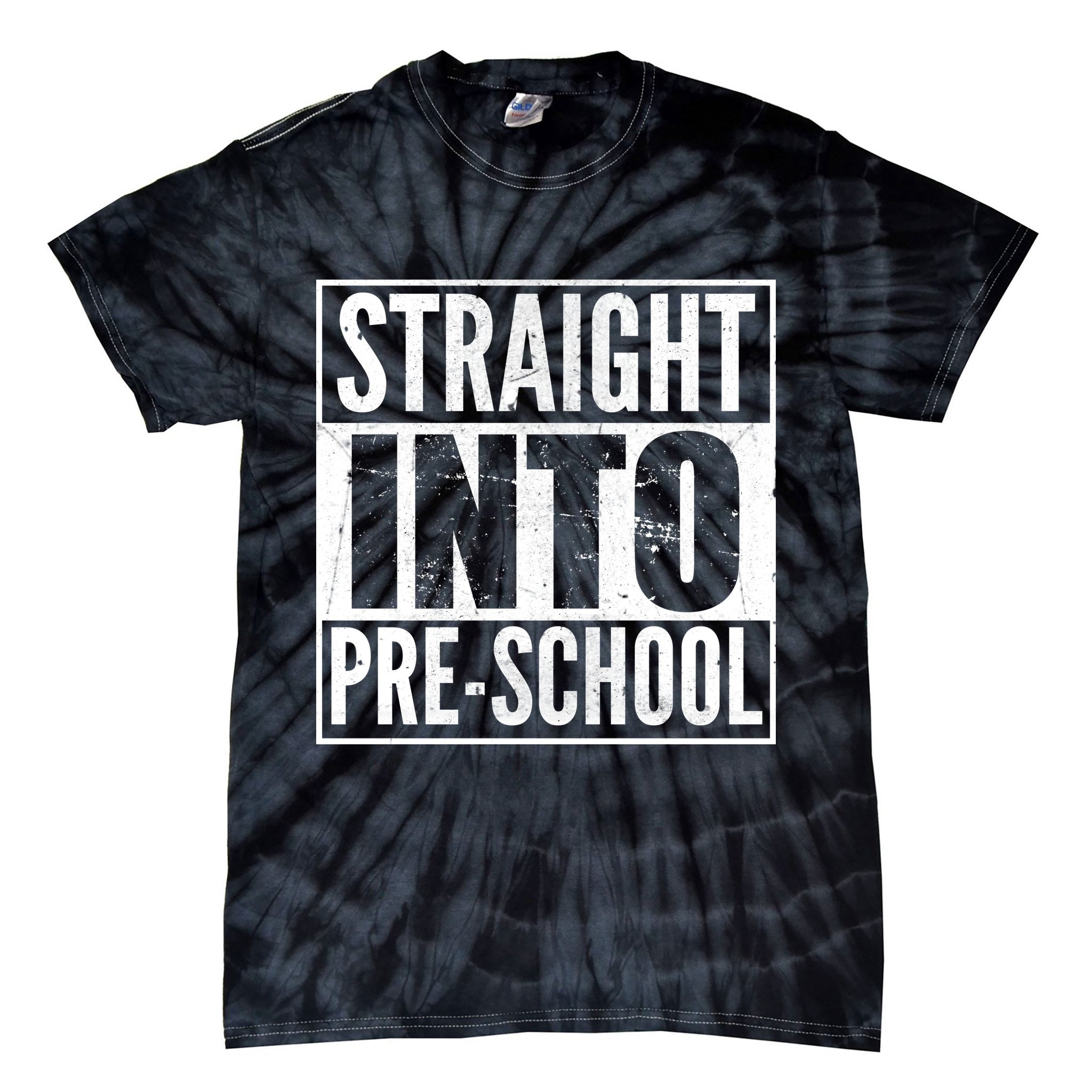 Straight Into Pre-School Tie-Dye T-Shirt