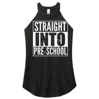 Straight Into Pre-School Women's Perfect Tri Rocker Tank