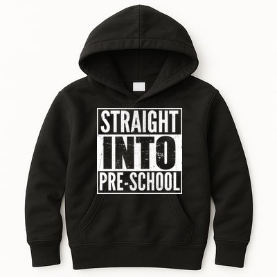 Straight Into Pre-School Kids Hoodie