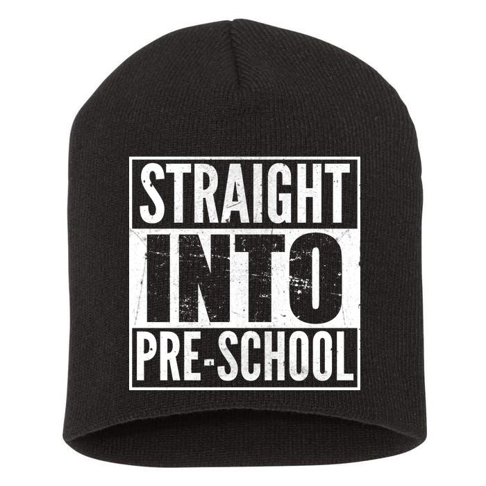 Straight Into Pre-School Short Acrylic Beanie