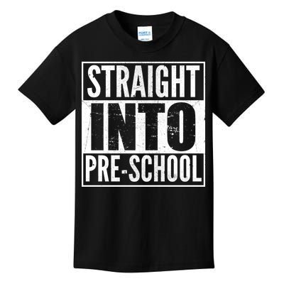 Straight Into Pre-School Kids T-Shirt