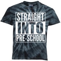 Straight Into Pre-School Kids Tie-Dye T-Shirt