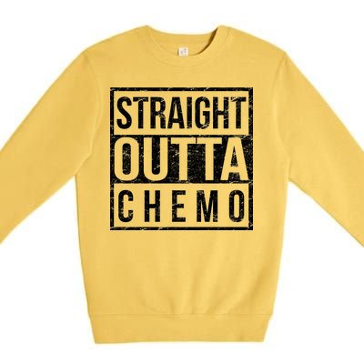 Straight Out of Chemo Premium Crewneck Sweatshirt