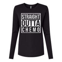 Straight Out of Chemo Womens Cotton Relaxed Long Sleeve T-Shirt