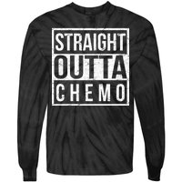 Straight Out of Chemo Tie-Dye Long Sleeve Shirt