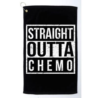 Straight Out of Chemo Platinum Collection Golf Towel