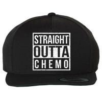 Straight Out of Chemo Wool Snapback Cap