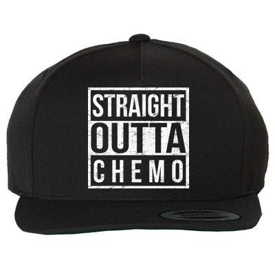 Straight Out of Chemo Wool Snapback Cap