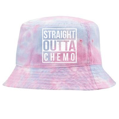 Straight Out of Chemo Tie-Dyed Bucket Hat