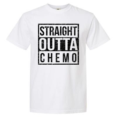 Straight Out of Chemo Garment-Dyed Heavyweight T-Shirt