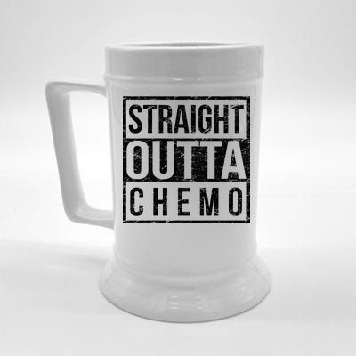 Straight Out of Chemo Beer Stein