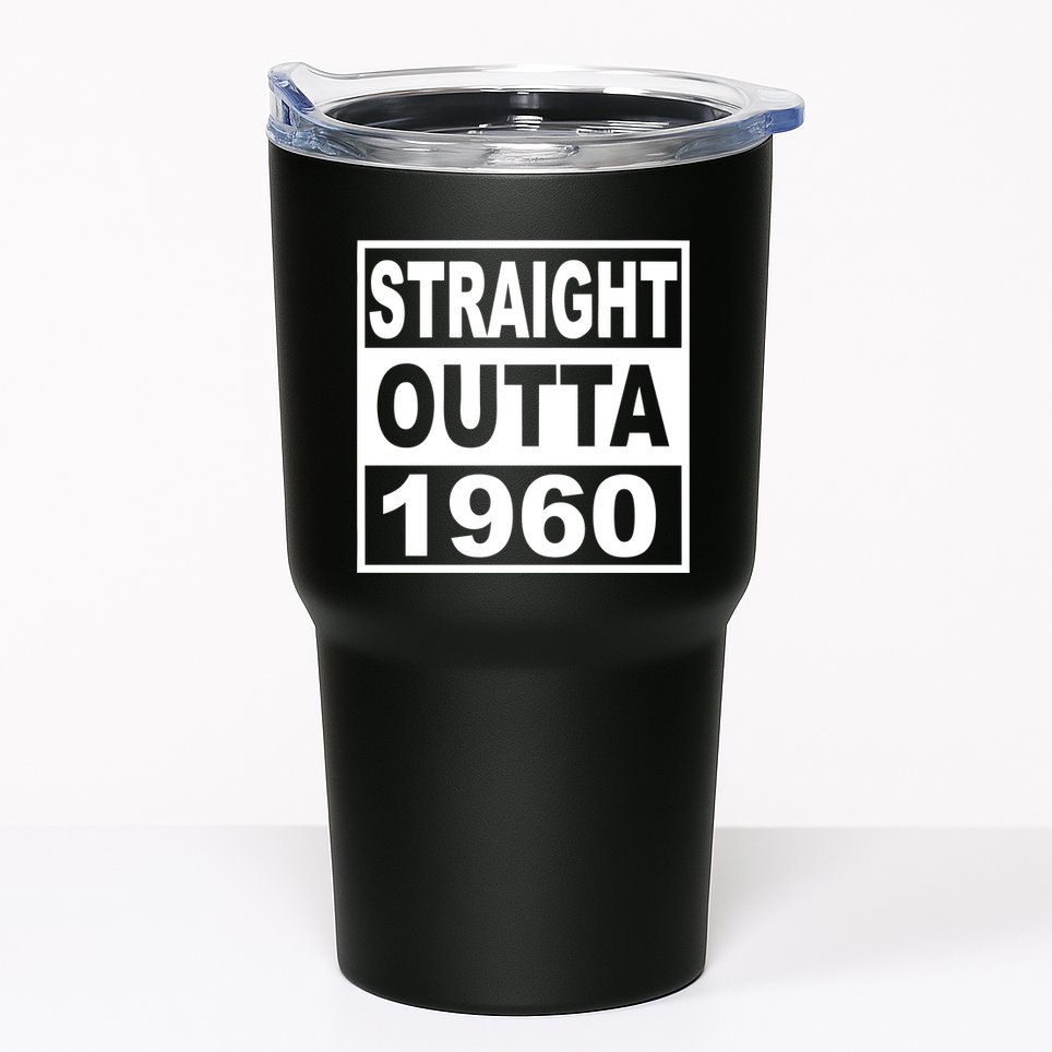 Straight Outta 1960 Funny 60th Birthday Tumbler