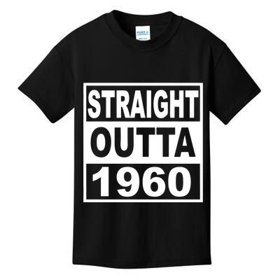 Straight Outta 1960 Funny 60th Birthday Kids T-Shirt