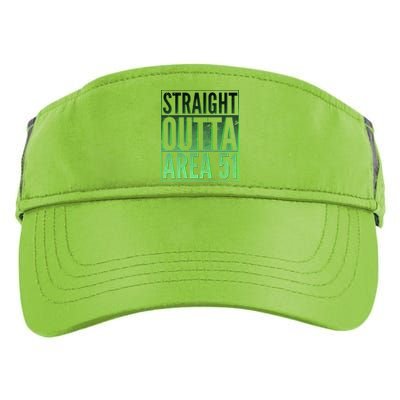 Straight Outta Area 51 Adult Drive Performance Visor