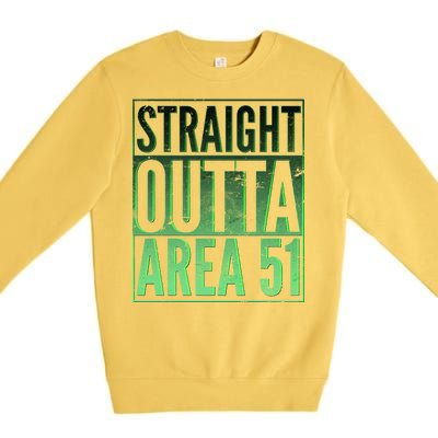 Straight Outta Area 51 Premium Crewneck Sweatshirt