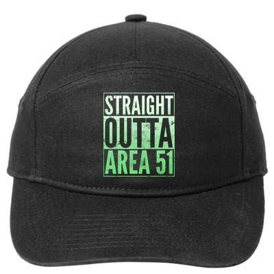 Straight Outta Area 51 7-Panel Snapback Hat