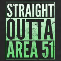 Straight Outta Area 51 Adult Drive Performance Visor