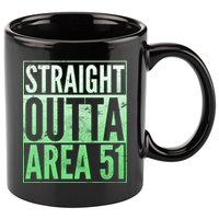 Straight Outta Area 51 11oz C Handle Ceramic Mug