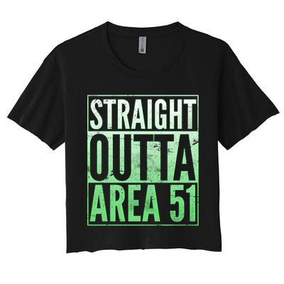 Straight Outta Area 51 Crop Top