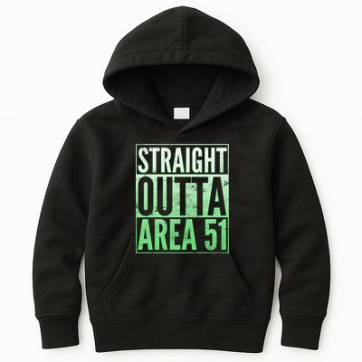 Straight Outta Area 51 Kids Hoodie