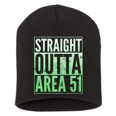 Straight Outta Area 51 Short Acrylic Beanie